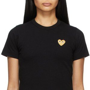 Comme Des Garcons Gold Heart Shirt